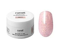 Runail, Моделирующий УФ-гель светоотражающий BUILDER UV GEL REFLECTIVE DIAMOND 2.0, 15г №9877
