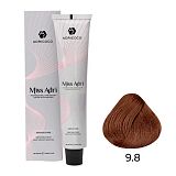 ADRICOCO, Крем-краска д/волос Miss Adri 9.8 Очень светлый блонд коричневый 60 мл, арт.8713521
