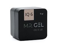 Mr.Gel Nude Mood, гель №6 персиковый, 15мл