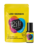 Rili , Клей черный для LED наращивания Solar Black, 5 мл