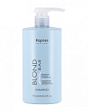 Kapous, Освежающий шампунь для волос оттенков блонд серии “Blond Bar”, 750 мл, арт.2926