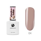 ADRICOCO, Гель-лак Shoko-LOKO №04 гламурная кремола, 8 мл