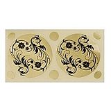 Стикини 47 мм с родинками 100пар