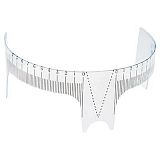 IRISK, Линейка для бровей анатомическая, Р602-02