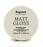 Kapous, Моделирующая паста для волос сильной фиксации Matt Gloss, 100 мл арт. 71