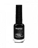 Kapous, Лак для стемпинга «Crazy story», черный, 8 мл арт 2655