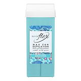 ItalWax Flex, Воск в картридже "Аквамарин", 100 мл (Ч/З)