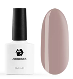 ADRICOCO, Цветной гель-лак №058 пепельно-бежевый, 8 мл