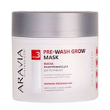 ARAVIA Professional В013, Маска разогревающая для роста волос Pre-Wash Grow, 300 мл