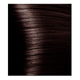 Kapous, NA 4.45 Коричневый медный махагоновый крем-краска для волос с кератином Non Ammonia, 100мл. 
