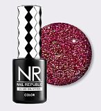 NR, BRIGHT Flash 1095 гель-лак светоотражающий, 10 мл