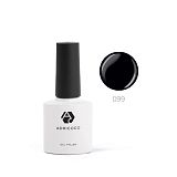 ADRICOCO, Цветной гель-лак №099 черный, 8 мл