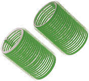 DEWAL, DBL48 Бигуди-липучки Beauty d 48ммx63мм(10шт) зеленые