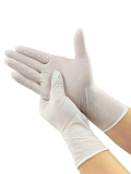 GWARD Перчатки латексные неопудренные белые размер M, 50 пар