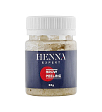 Henna Expert, Пилинг для бровей  «4 масла и овсяные хлопья», 50 гр