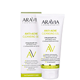 ARAVIA Laboratories А057, Очищающий гель д/лица и тела с салицил.кислотой Anti-Acne Cleansing, 200мл