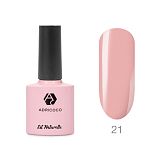 ADRICOCO, Гель-лак Est Naturelle №21 камуфлирующий персиково-розовый, 8 мл