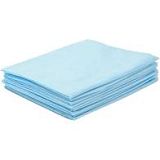 White Line, Простыня одноразовая 70*80, ПРЕМИУМ, голубой 20 шт ПАЧКА