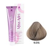 ADRICOCO, К/к д/волос Miss Adri Elite Edition, 9.015 Оч.св.блонд пастел.стал, 100 мл, арт.7673539 