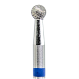 КМИЗ, Фреза алмазная ШАР средней зернистости D2.9 (синий) ГСАШ-2,9П-С 866.104.001.025.029