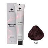  ADRICOCO, К/краска д/волос Miss Adri с кератином, 5.8 Светлый коричневый шокол. 60 мл, арт 8713569
