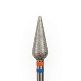 КМИЗ, Фреза алмазная КАПЛЯ  D5.0 (между красным и синим) ФАПЗ-5,0П-12,5 М-С twin