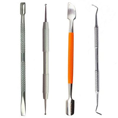Шаберы, кюретки, твизеры, пушеры, книпсеры