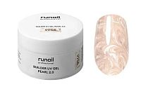Runail, Моделирующий УФ-гель c жемчужным эффектом BUILDER UV GEL PEARL 2.0, 15г №9958