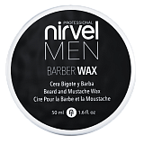 NIRVEL, Воск для укладки бороды и усов мягкой фиксации BARBER WAX, 50мл, арт.6590