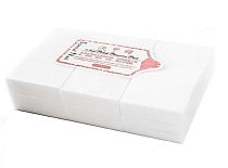 Салфетки безворсовые для маникюра, жесткие Белые (4х6см), уп. 540 шт.