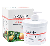 ARAVIA Organic 7043 Крем для тела увлажняющий лифтинговый Pink Grapefruit, 550 мл