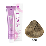 ADRICOCO, К/к для волос Miss Adri Elite Edition, 9.0 Очень светлый блонд, 100 мл, арт.7673508 